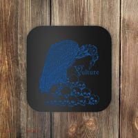 Vulture Cool Vulture Skull Graphic Coaster thumb 0
