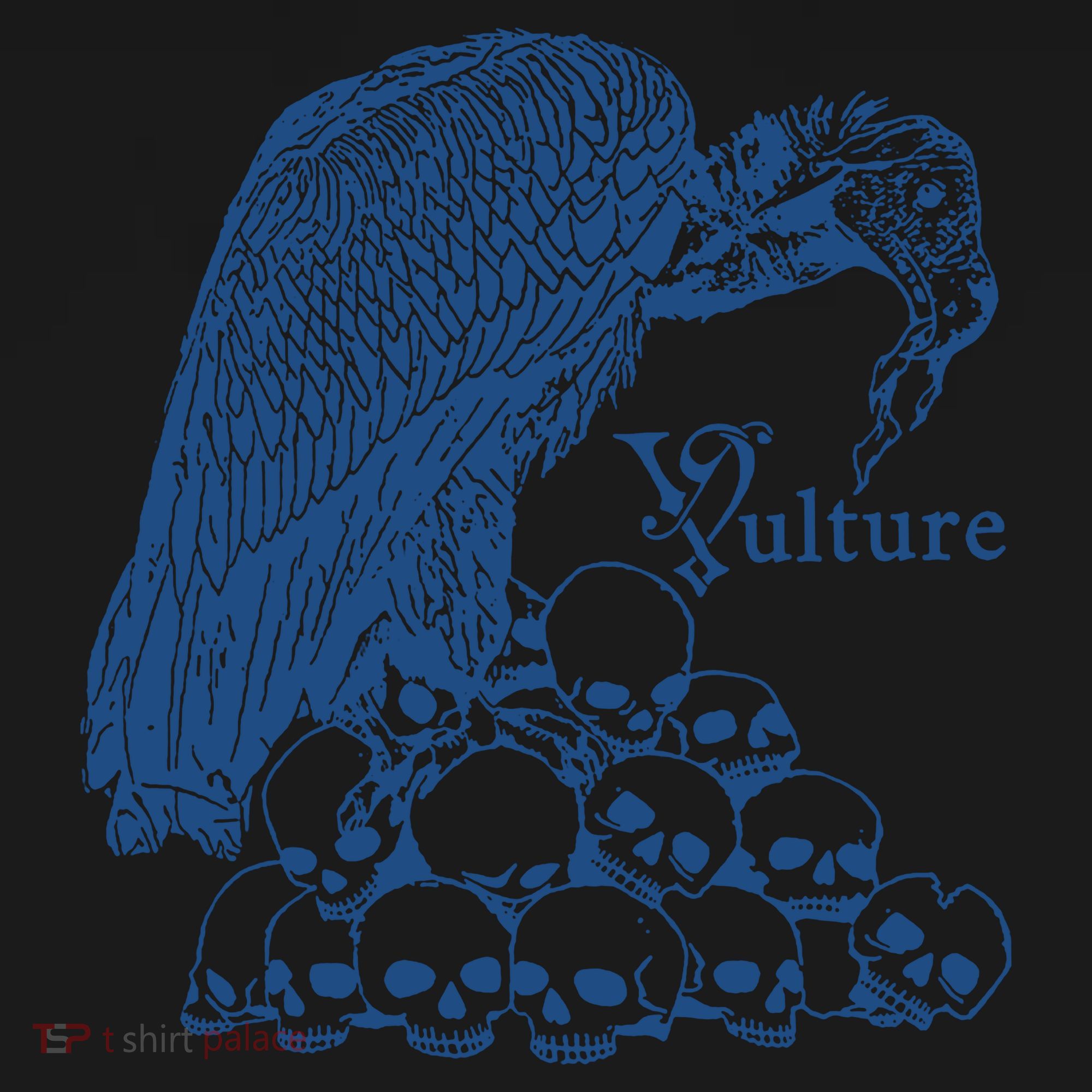 Vulture Cool Vulture Skull Graphic Coaster