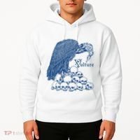 Vulture Cool Vulture Skull Graphic Hoodie thumb 2