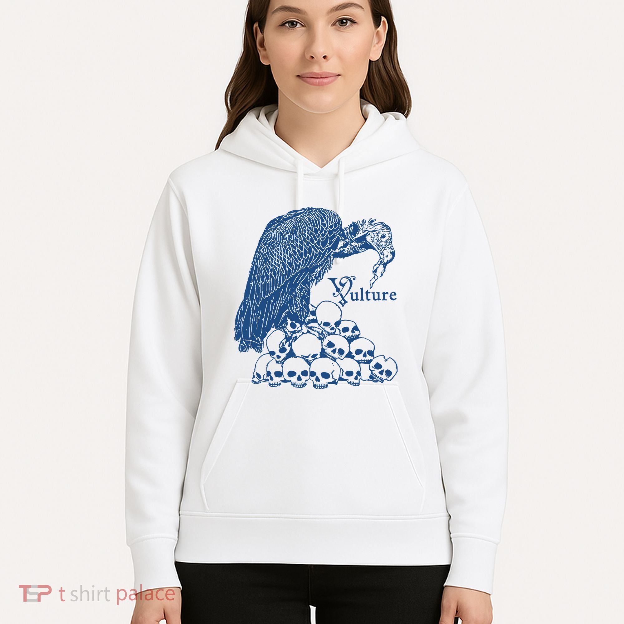 Vulture Cool Vulture Skull Graphic Hoodie