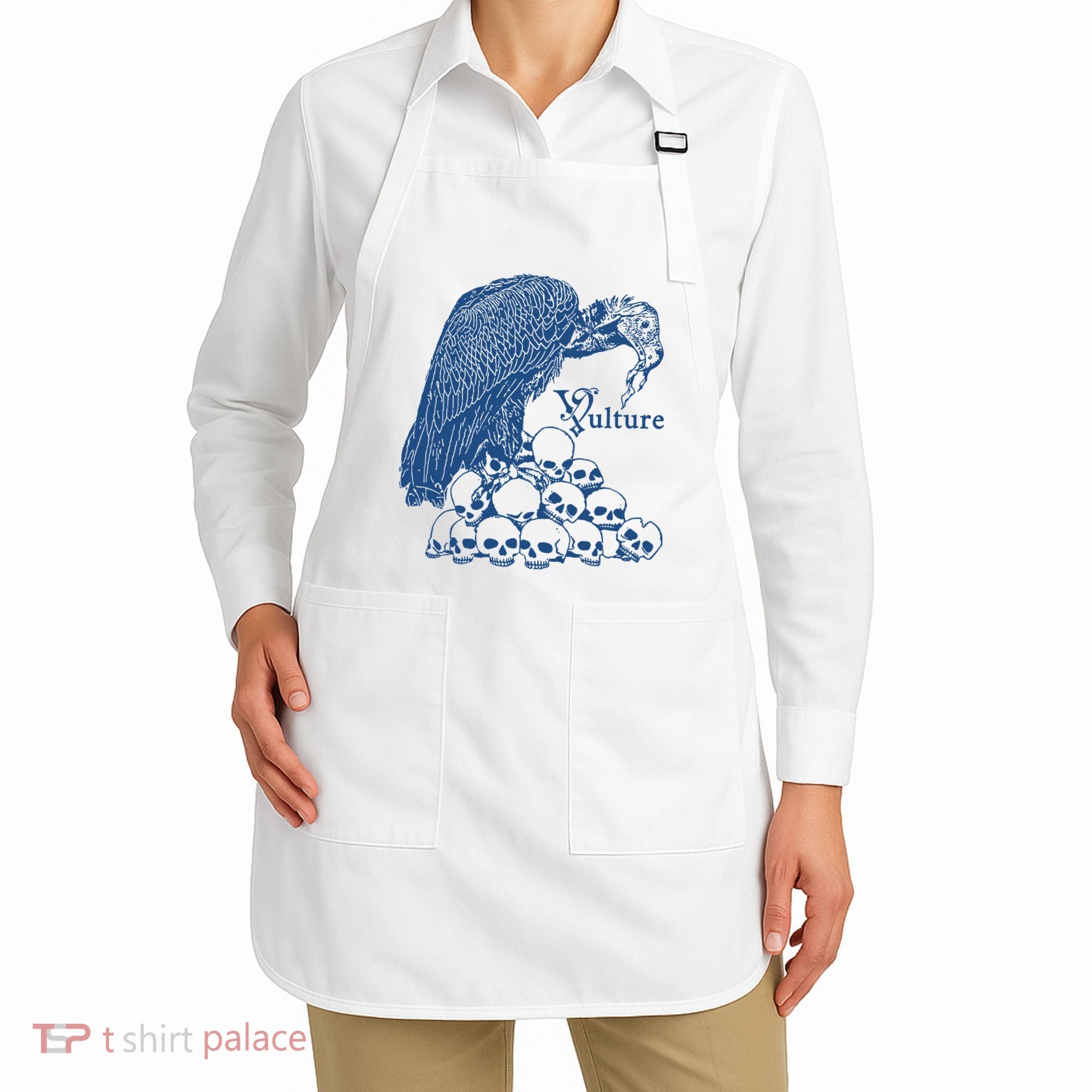 Vulture Cool Vulture Skull Graphic Apron