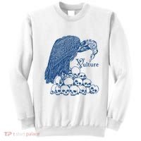 Vulture Cool Vulture Skull Graphic Sweatshirt thumb 0