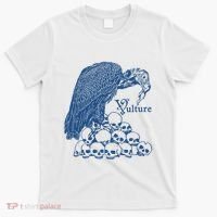 Vulture Cool Vulture Skull Graphic T-Shirt thumb 0