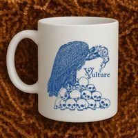 Vulture Cool Vulture Skull Graphic Coffee Mug thumb 2