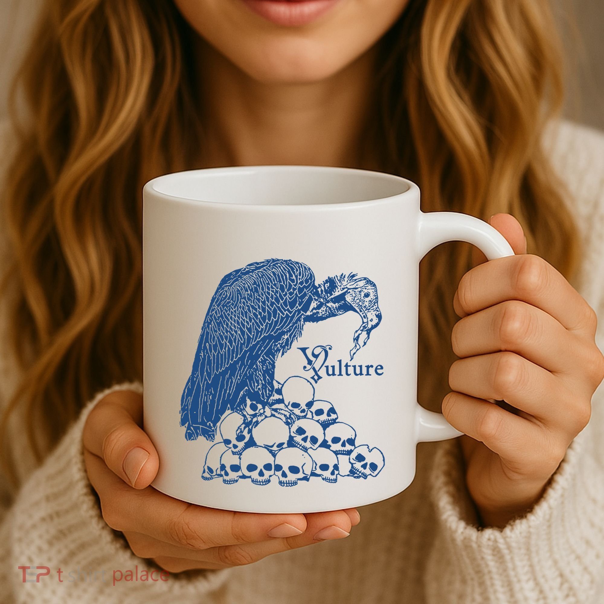 Vulture Cool Vulture Skull Graphic Coffee Mug