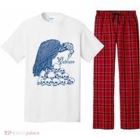 Vulture Cool Vulture Skull Graphic Pajama Set thumb 0