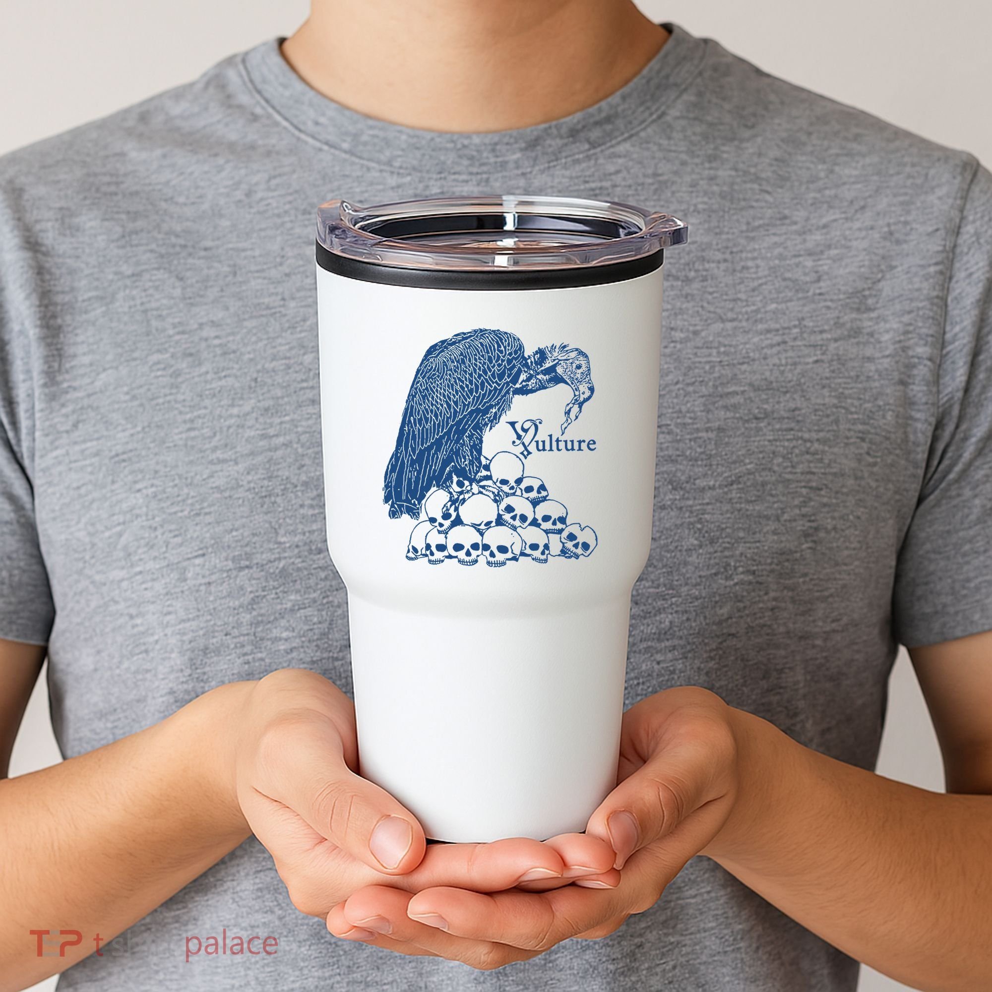 Vulture Cool Vulture Skull Graphic Tumbler