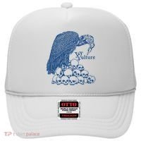 Vulture Cool Vulture Skull Graphic Hat thumb 0