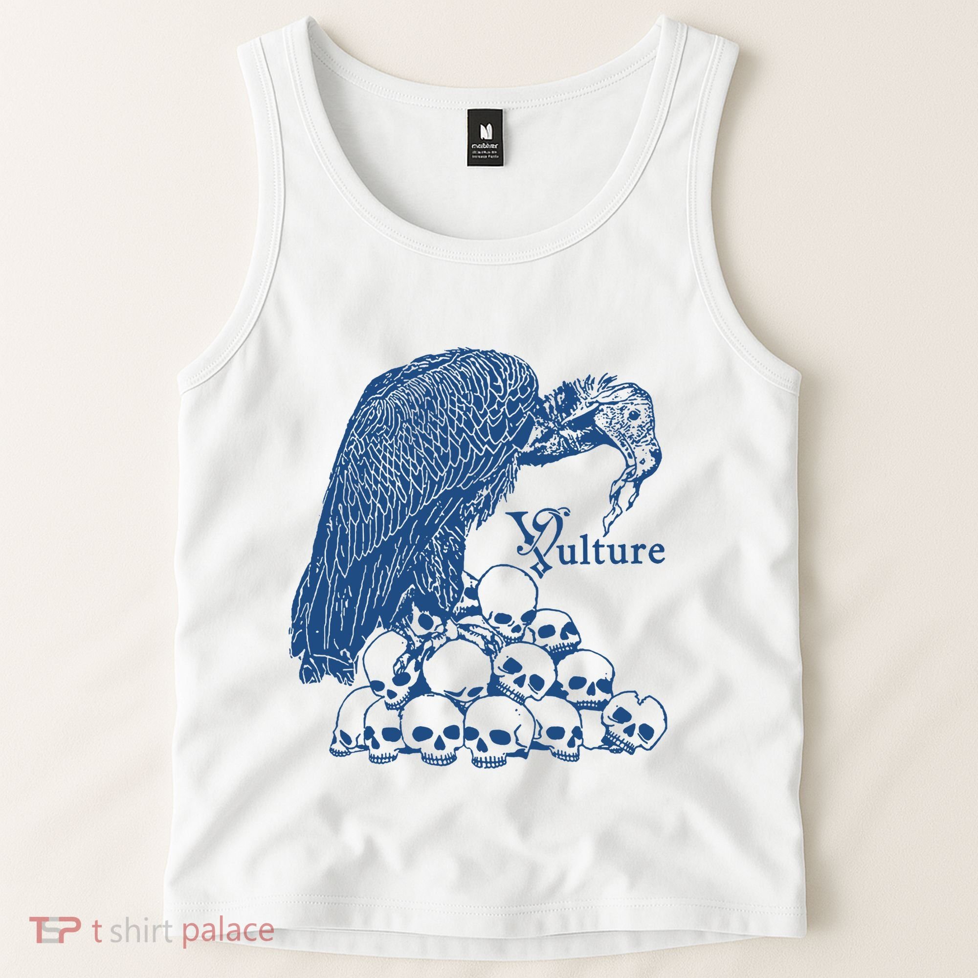 Vulture Cool Vulture Skull Graphic Tank Top