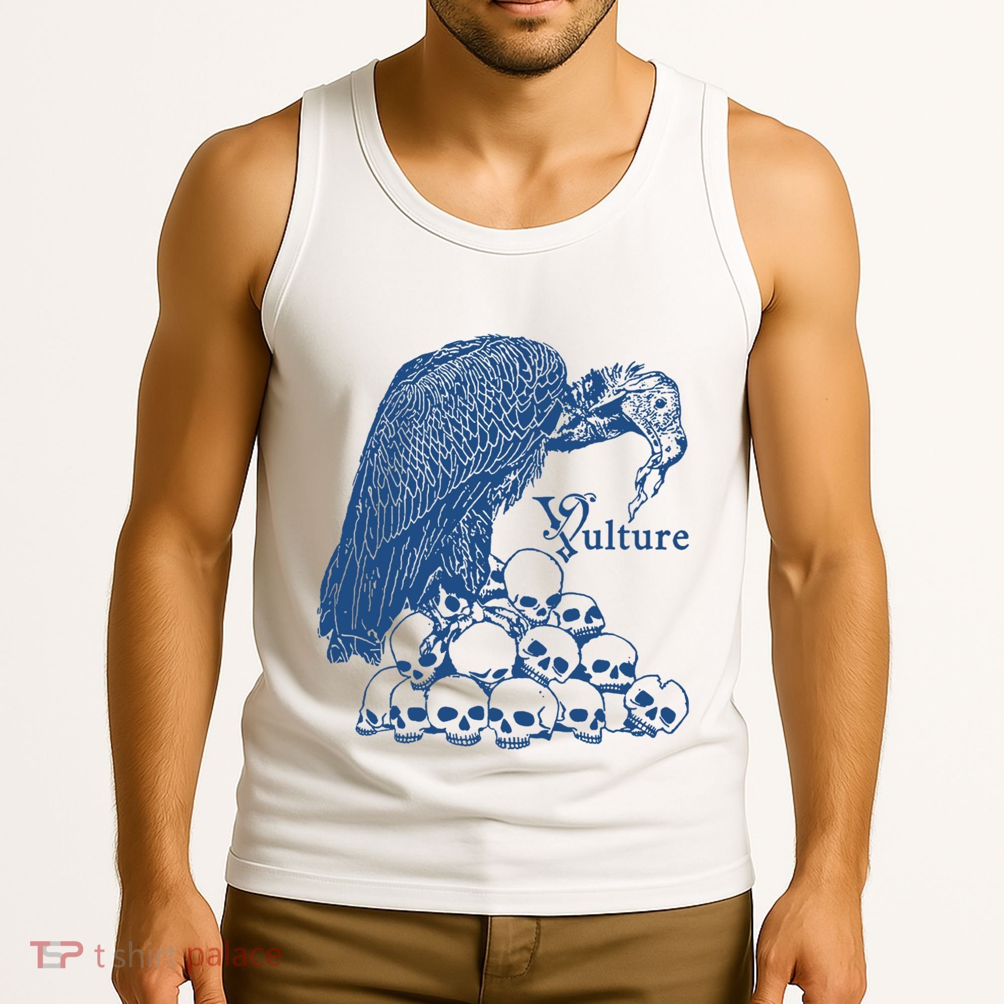 Vulture Cool Vulture Skull Graphic Tank Top
