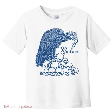 Vulture Cool Vulture Skull Graphic Toddler T-Shirt
