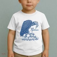 Vulture Cool Vulture Skull Graphic Toddler T-Shirt thumb 2