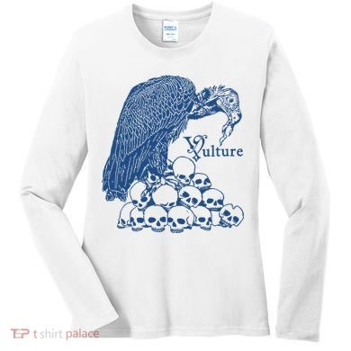 Vulture Cool Vulture Skull Graphic Women's Long Sleeve Shirt