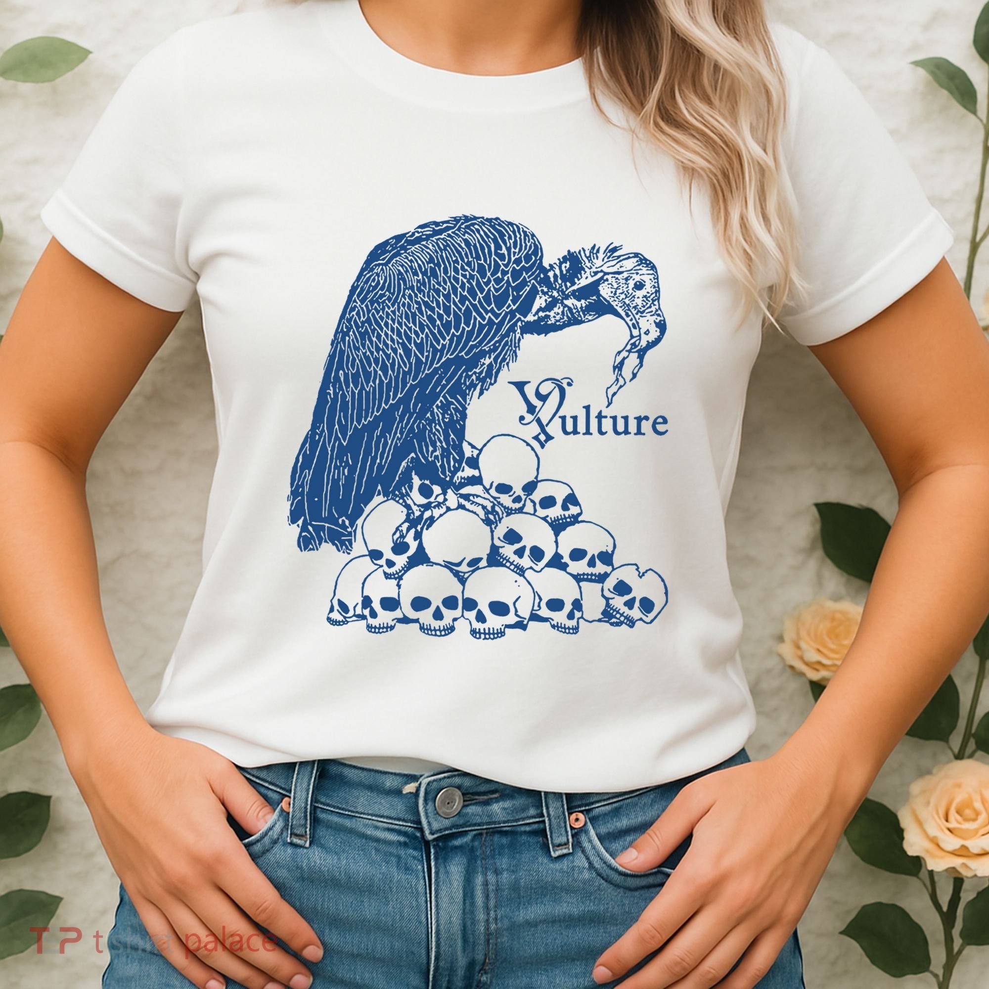 Vulture Cool Vulture Skull Graphic Women's T-Shirt