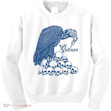 Vulture Cool Vulture Skull Graphic Kids Sweatshirt