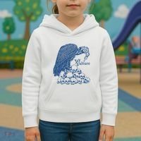 Vulture Cool Vulture Skull Graphic Kids Hoodie thumb 3