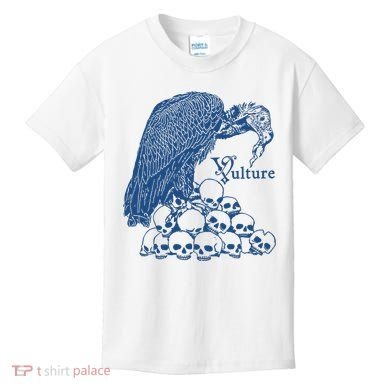 Vulture Cool Vulture Skull Graphic Kids T-Shirt