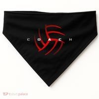 Volleyball Coach USA-Made Doggie Bandana thumb 0