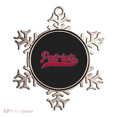 Vintage Classic Varsity Logo Style Patriots Ornament