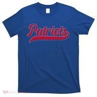 Vintage Classic Varsity Logo Style Patriots T-Shirt thumb 0