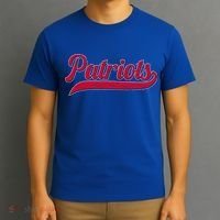 Vintage Classic Varsity Logo Style Patriots T-Shirt thumb 3