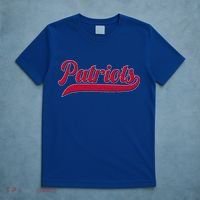 Vintage Classic Varsity Logo Style Patriots T-Shirt thumb 5