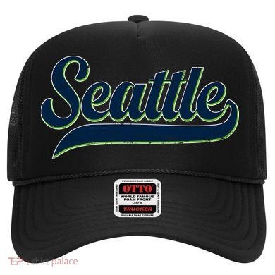 Vintage Classic Varsity Logo Style Seattle Hat