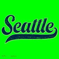 Vintage Classic Varsity Logo Style Seattle T-Shirt thumb 7