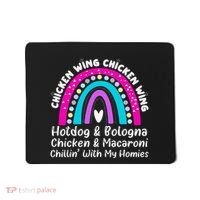 Viral Chicken Wing Chicken Wing Hot Dog Bologna Song Lyric Mousepad thumb 0