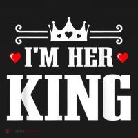 Valentines Couple Wedding Anniversary His Queen Her King Hoodie thumb 7