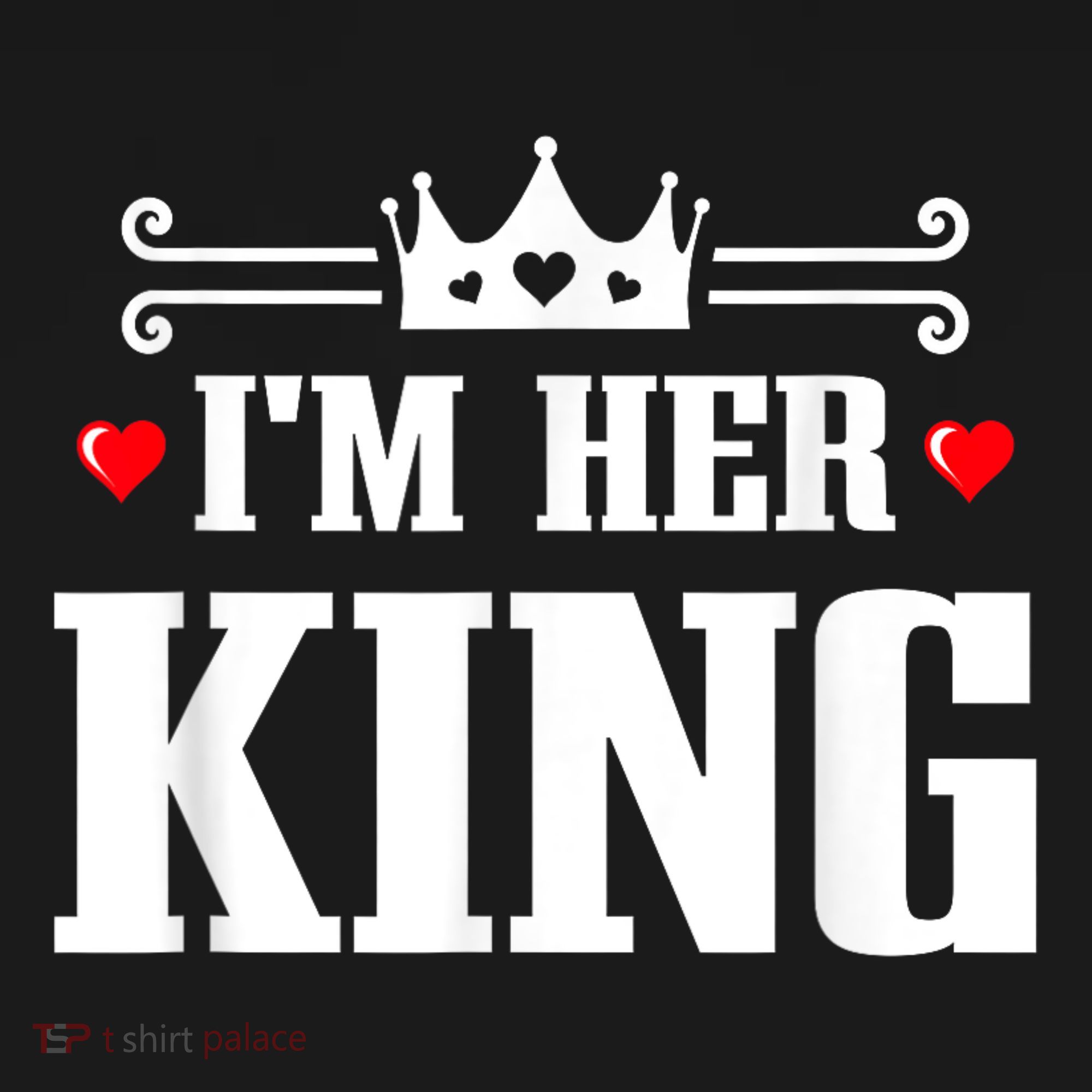 Valentines Couple Wedding Anniversary His Queen Her King Mousepad