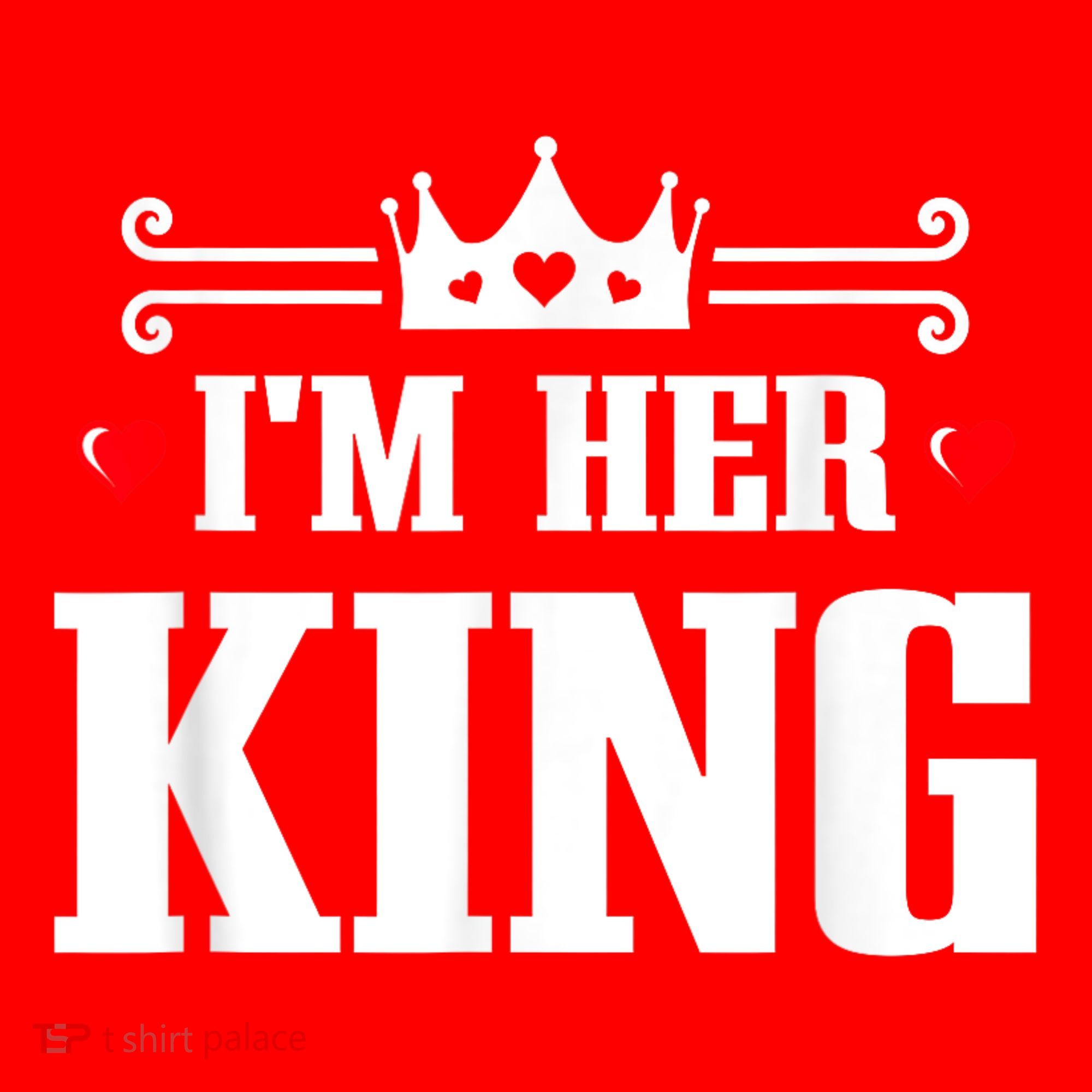 Valentines Couple Wedding Anniversary His Queen Her King Santa Hat