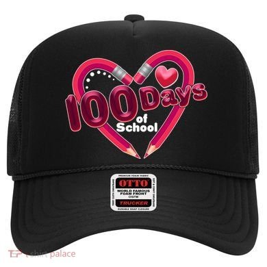 Valentines Day 100 Days Of School Hat
