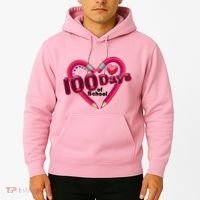 Valentines Day 100 Days Of School Hoodie thumb 2