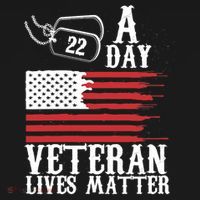 Veterans Day 22 A Day Veteran Lives Matter Funny Gift Idea Polo thumb 3