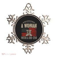VeteranS Day A Woman With A Dd 214 Female Veteran Ornament thumb 0