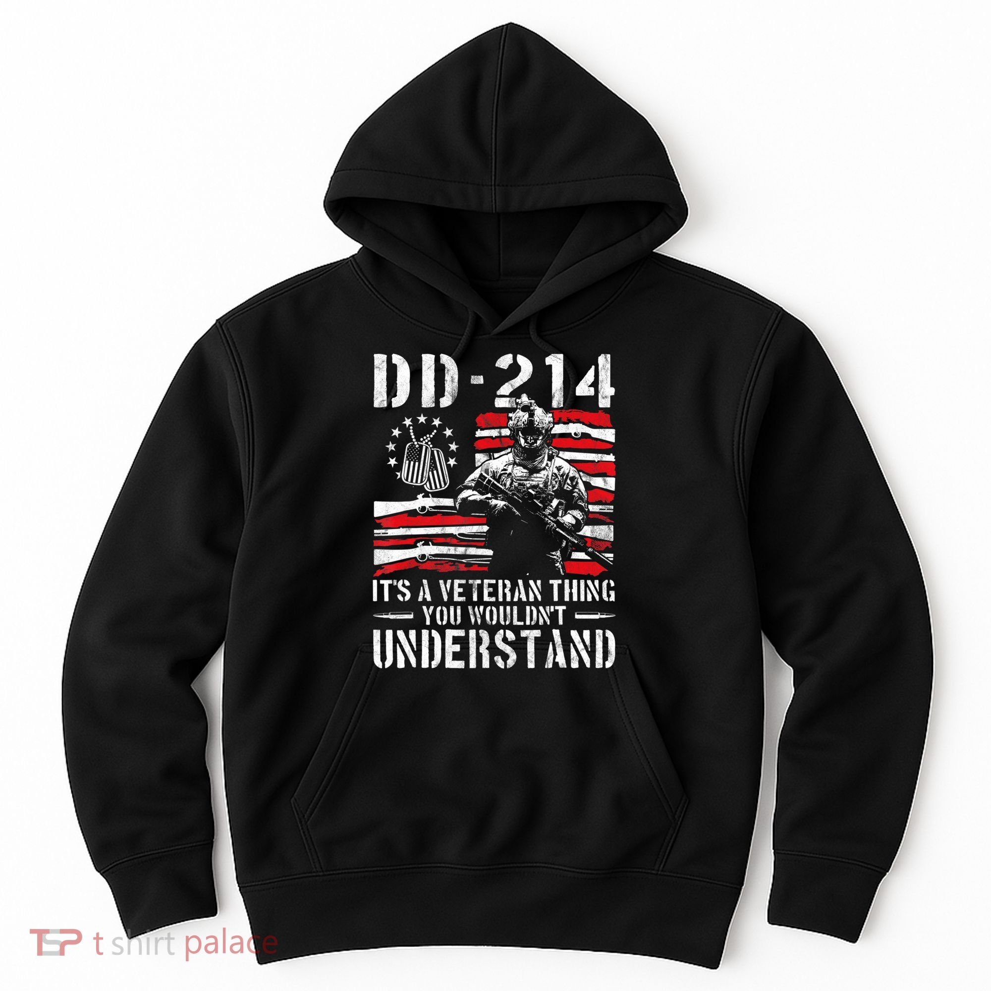 Veteran DD-214 Alumni Armed Forces I Am The Storm Hoodie