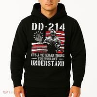 Veteran DD-214 Alumni Armed Forces I Am The Storm Hoodie thumb 2