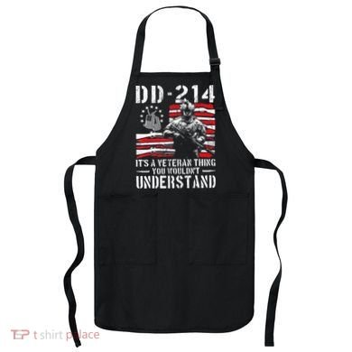 Veteran DD-214 Alumni Armed Forces I Am The Storm Apron