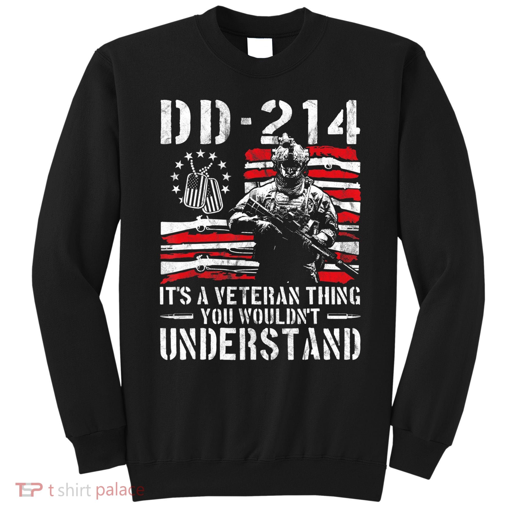 Veteran DD-214 Alumni Armed Forces I Am The Storm Sweatshirt