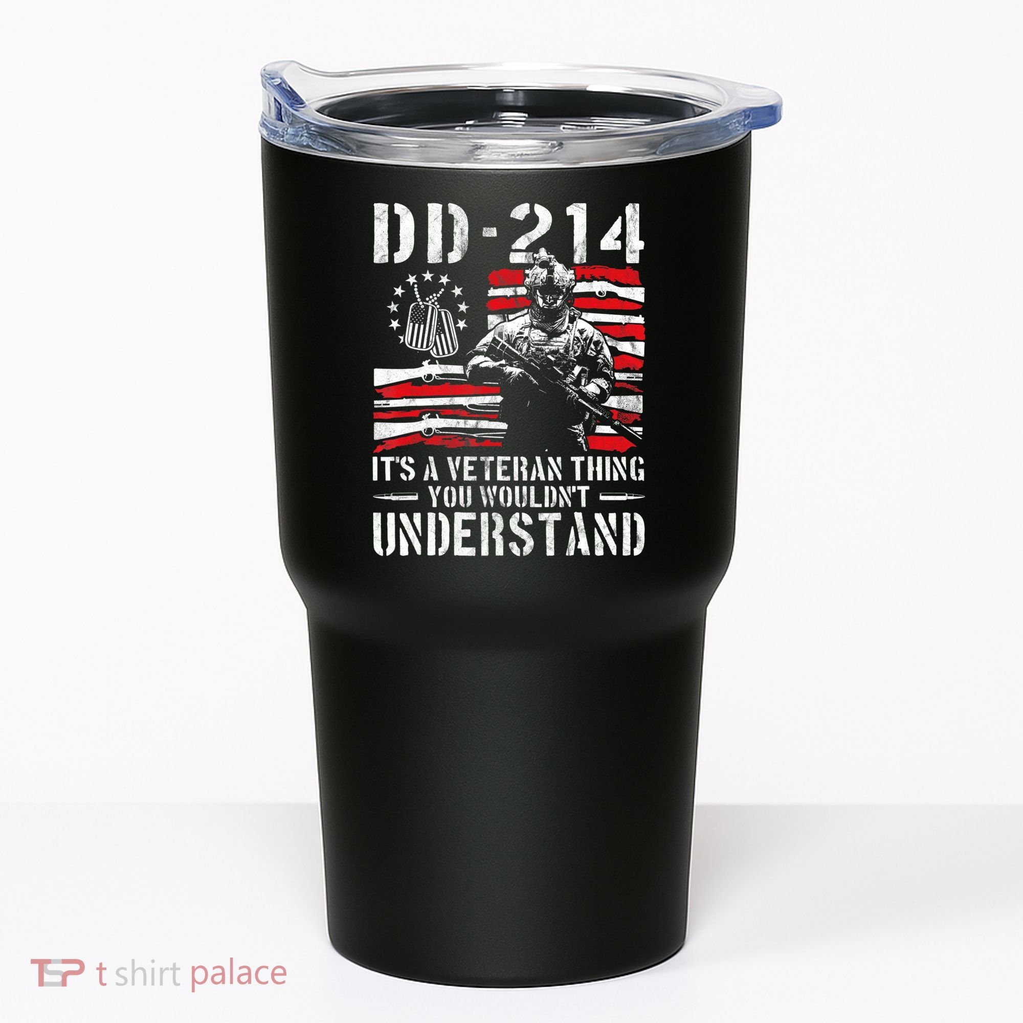 Veteran DD-214 Alumni Armed Forces I Am The Storm Tumbler