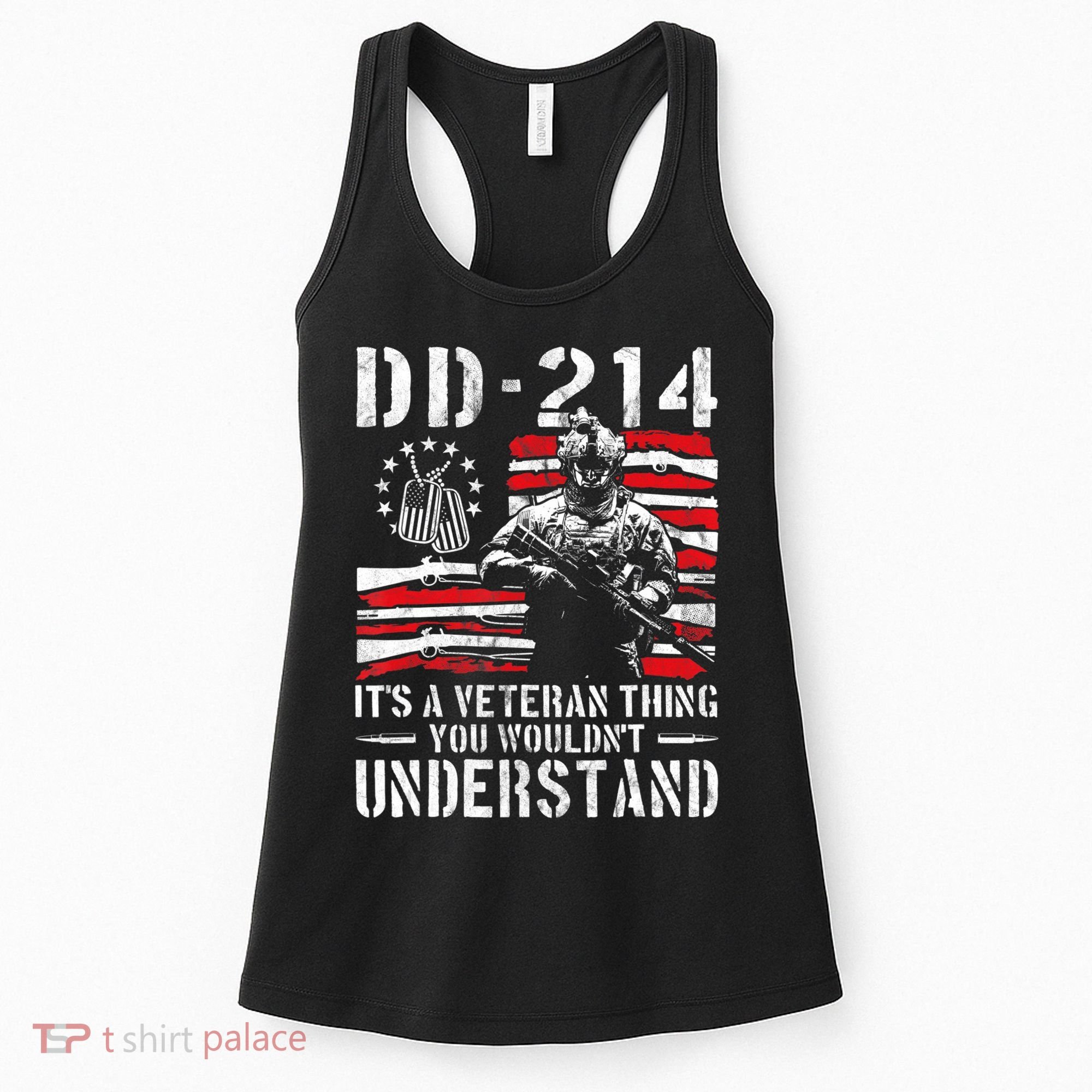 Veteran DD-214 Alumni Armed Forces I Am The Storm Women's Tank Top