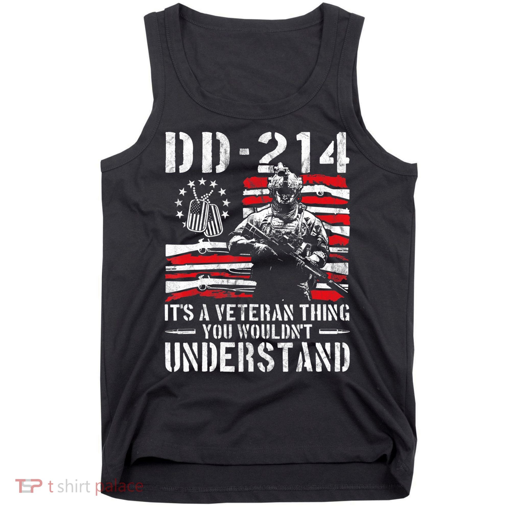 Veteran DD-214 Alumni Armed Forces I Am The Storm Tank Top
