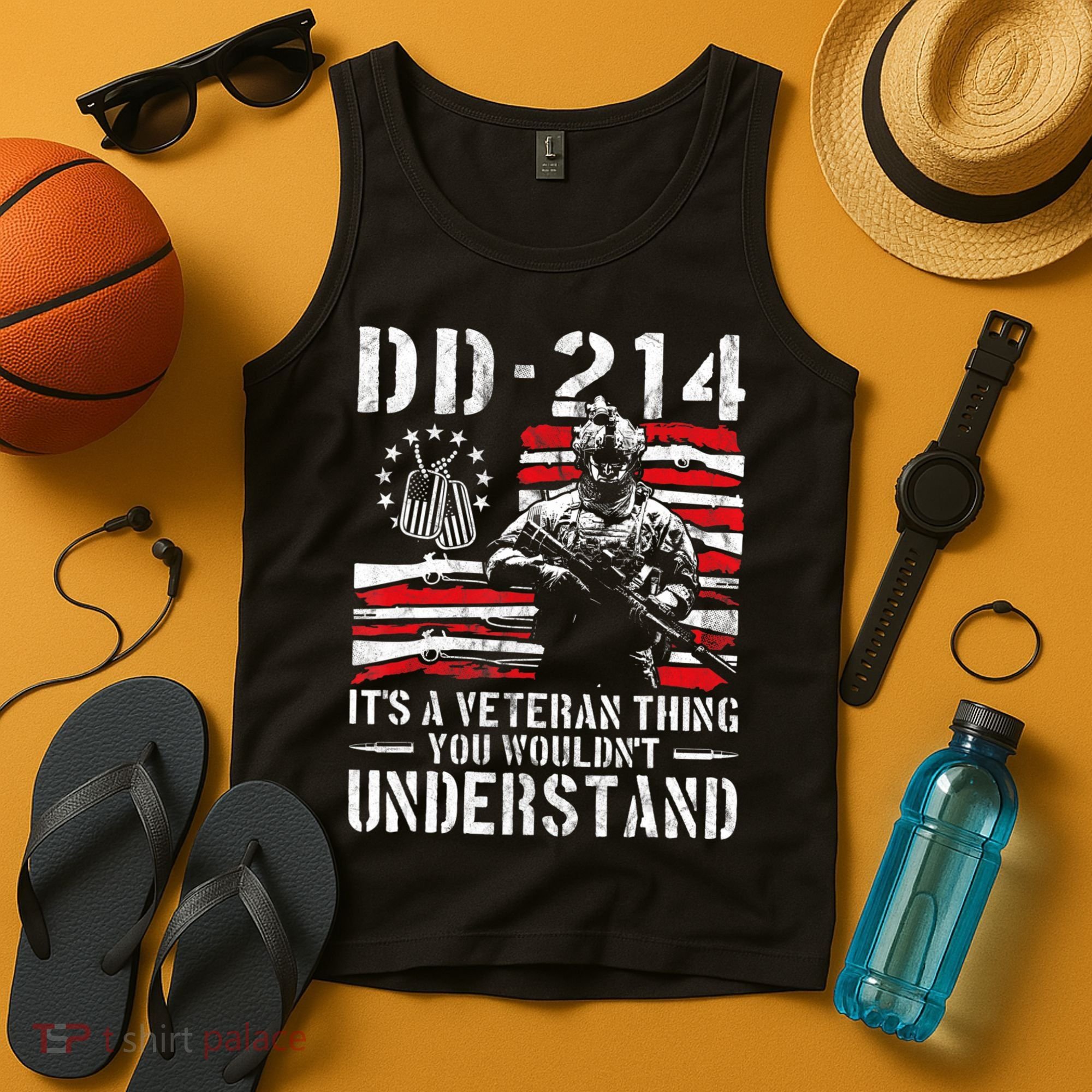 Veteran DD-214 Alumni Armed Forces I Am The Storm Tank Top