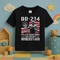 Veteran DD-214 Alumni Armed Forces I Am The Storm Toddler T-Shirt thumb 3