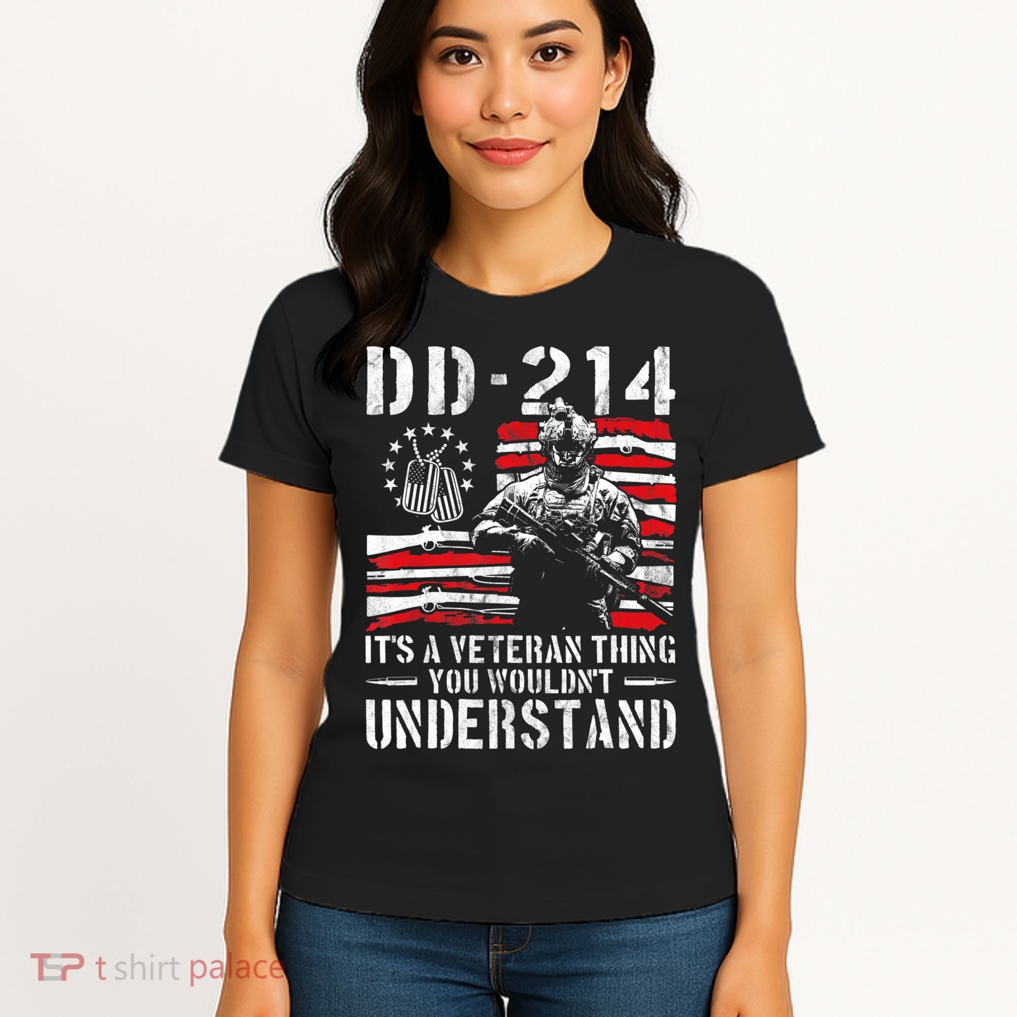 Veteran DD-214 Alumni Armed Forces I Am The Storm Women's T-Shirt