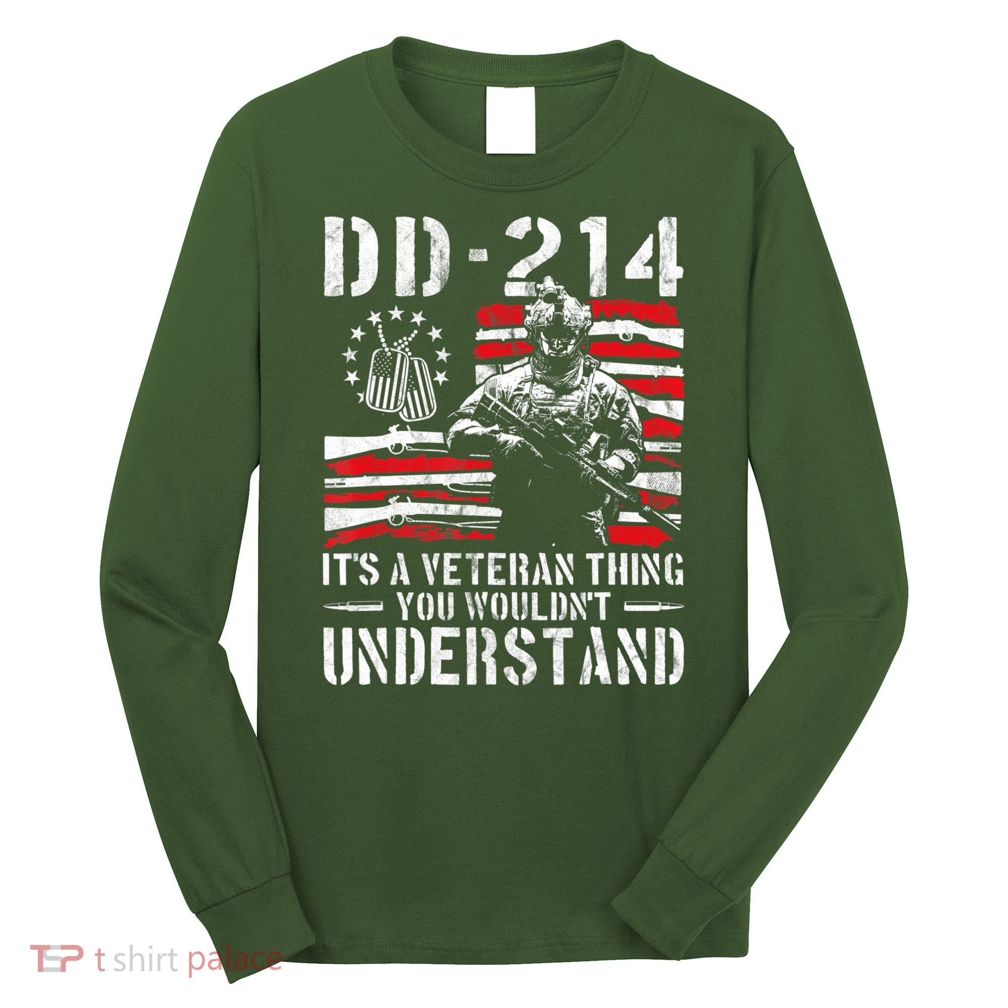 Veteran DD-214 Alumni Armed Forces I Am The Storm Long Sleeve Shirt