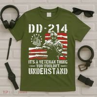 Veteran DD-214 Alumni Armed Forces I Am The Storm T-Shirt thumb 5