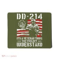 Veteran DD-214 Alumni Armed Forces I Am The Storm Mousepad thumb 0