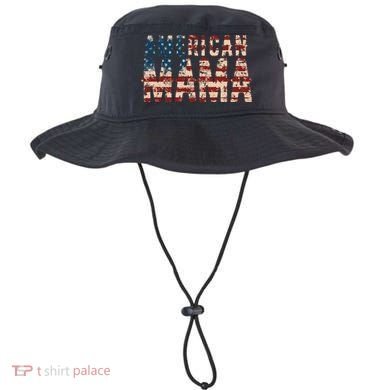 Vintage Distressed American Mama Bucket Hat